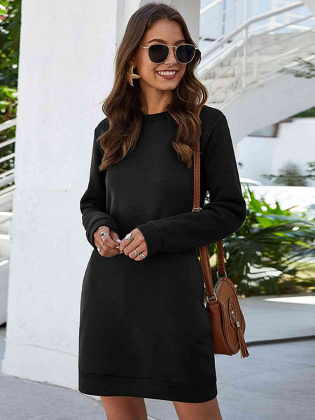 Can't Be Beat Sweatshirt Dress [5 Colors]