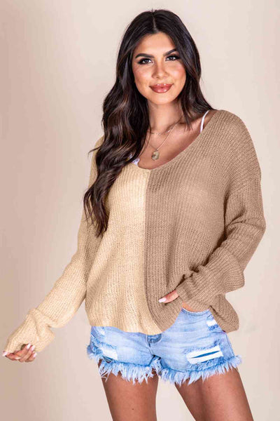 True Love V-Neck Lightweight Sweater [3 Colors]