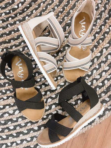 The Sadie Black Sandals