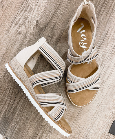 The Sadie Beige Sandals